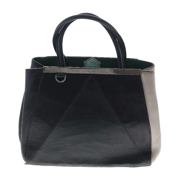 FENDI • COLORBLOCK SAC 2JOURS ELITE TOTE - Picture 1 of 13